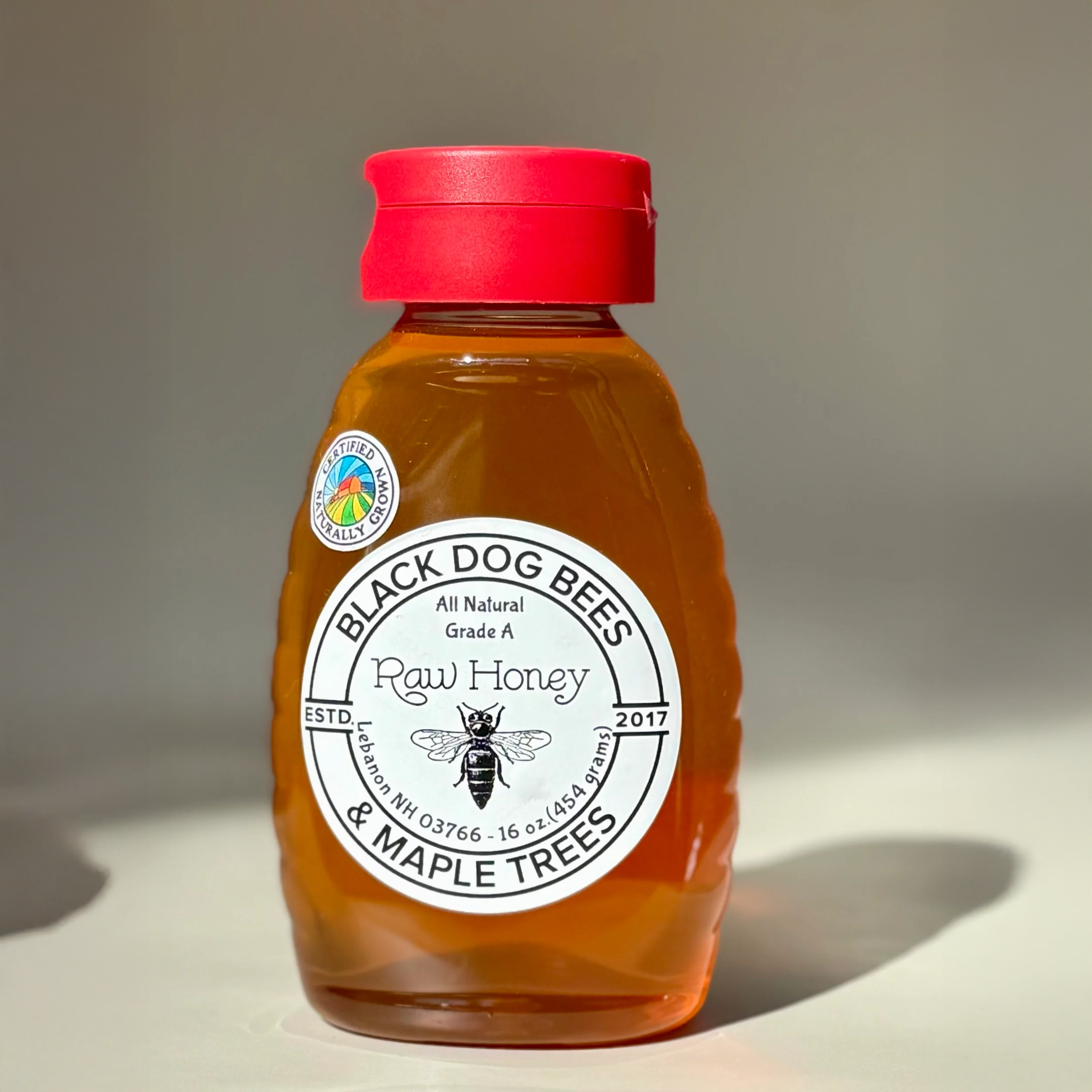 16 oz Premium Raw Honey