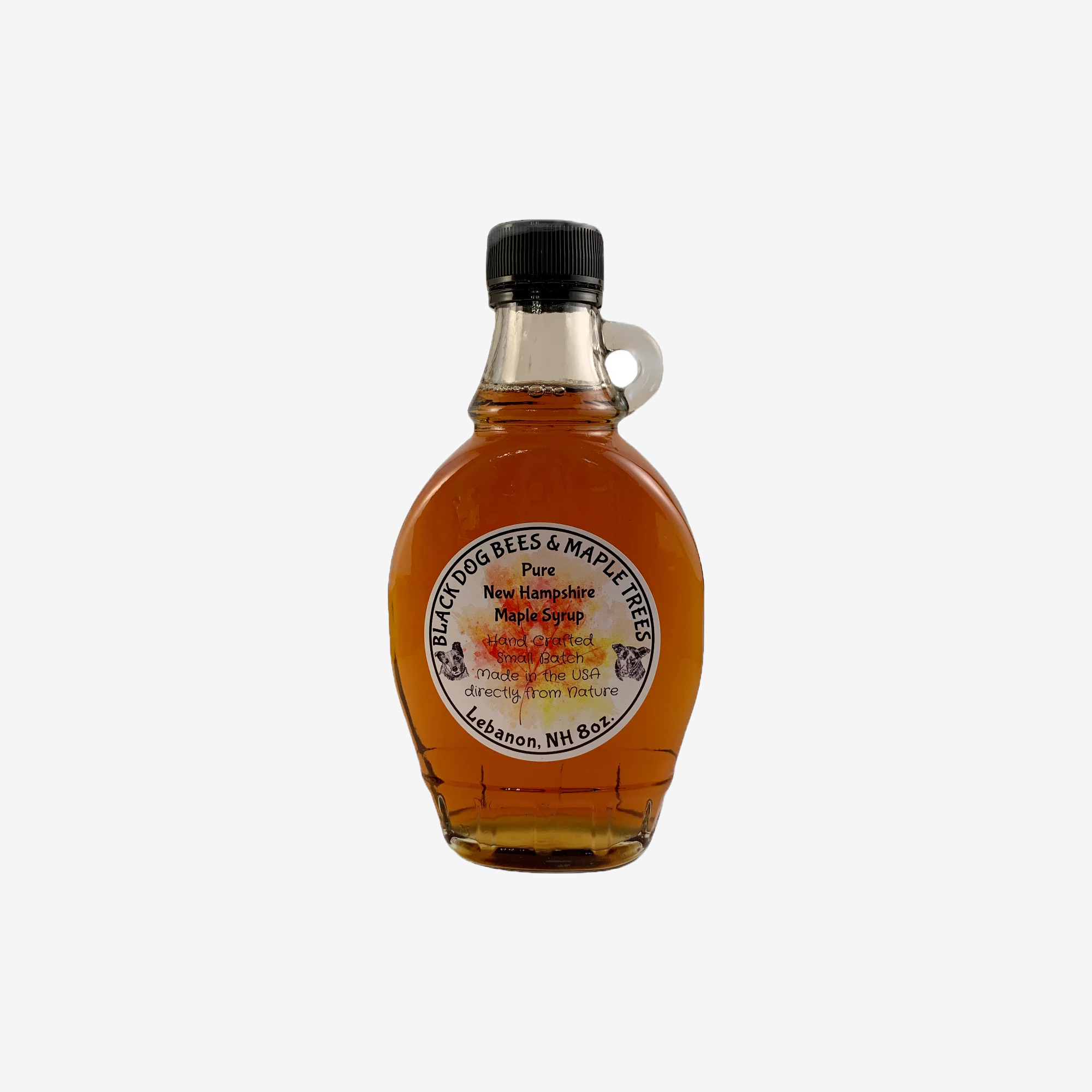 Half Pint Glass Maple Syrup