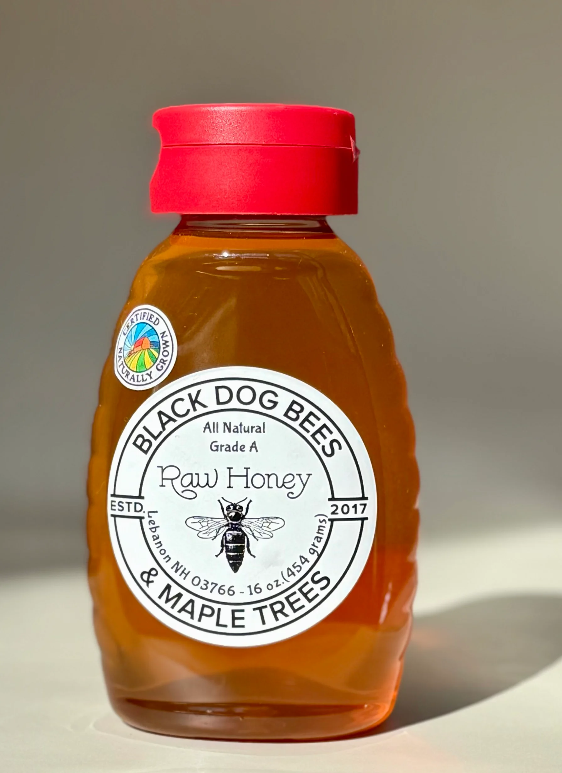 16 oz Premium Raw Honey